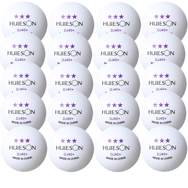 Ping Pong Ball Set - Eroswing Huieson 3-Star ABS 40+ Table