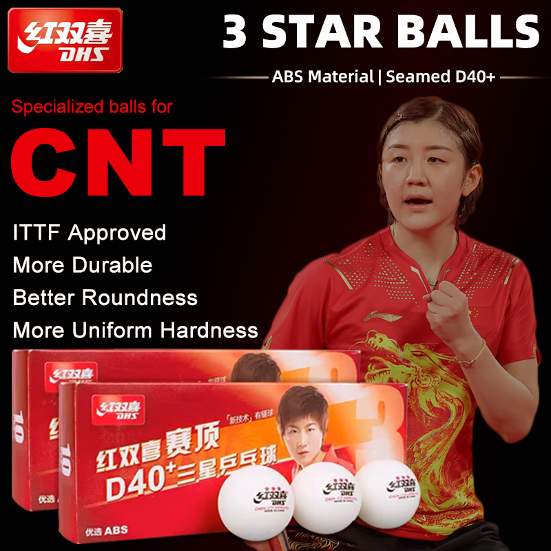 Ping Pong Ball Set - DHS D40+ DJ40+ Ping Pong Balls