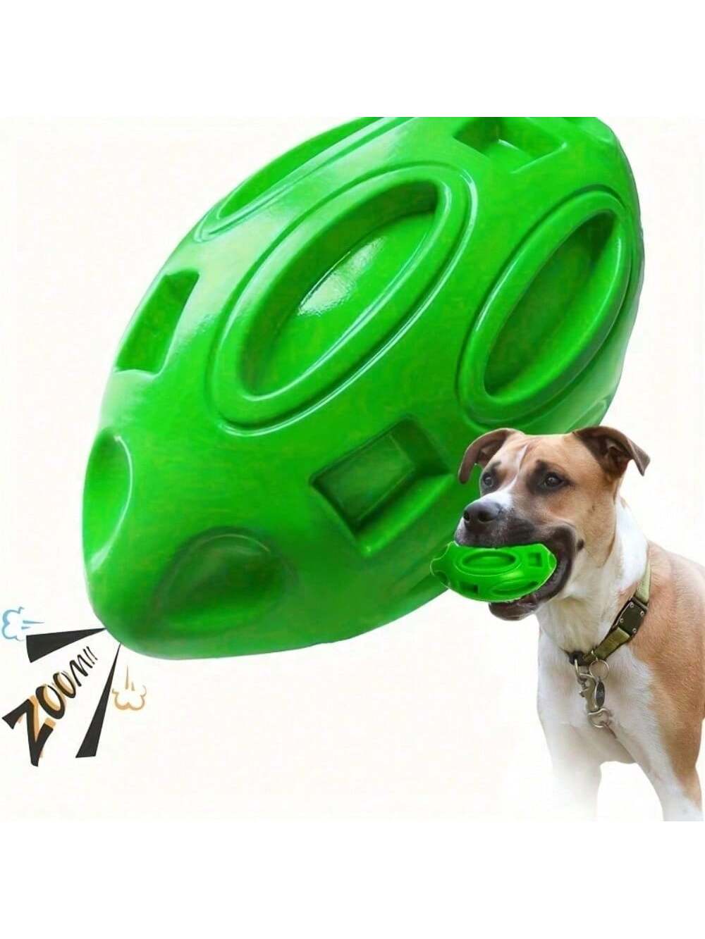 1PC Indestructible Squeaky Rug - Rugby Training Ball review and price