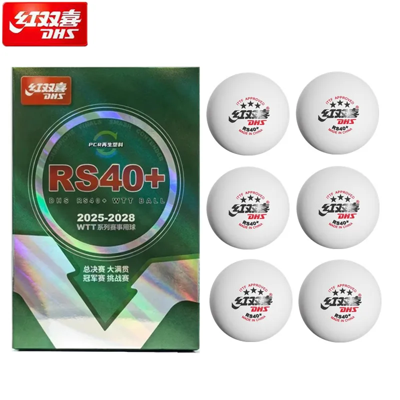 6 Pcs/Box New DHS WTT Ping Pon - Ping Pong Ball Set review and price