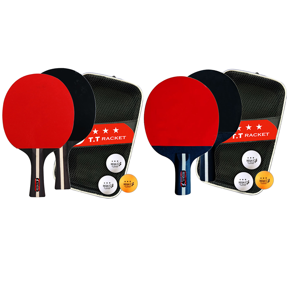 Table Tennis Racket 2 Rackets  - Ping Pong Ball Set review and price