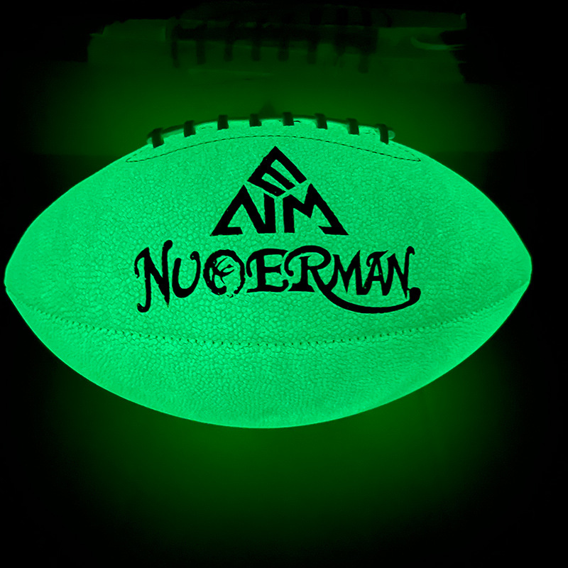 PU Night Light Rugby American  - Rugby Training Ball review and price