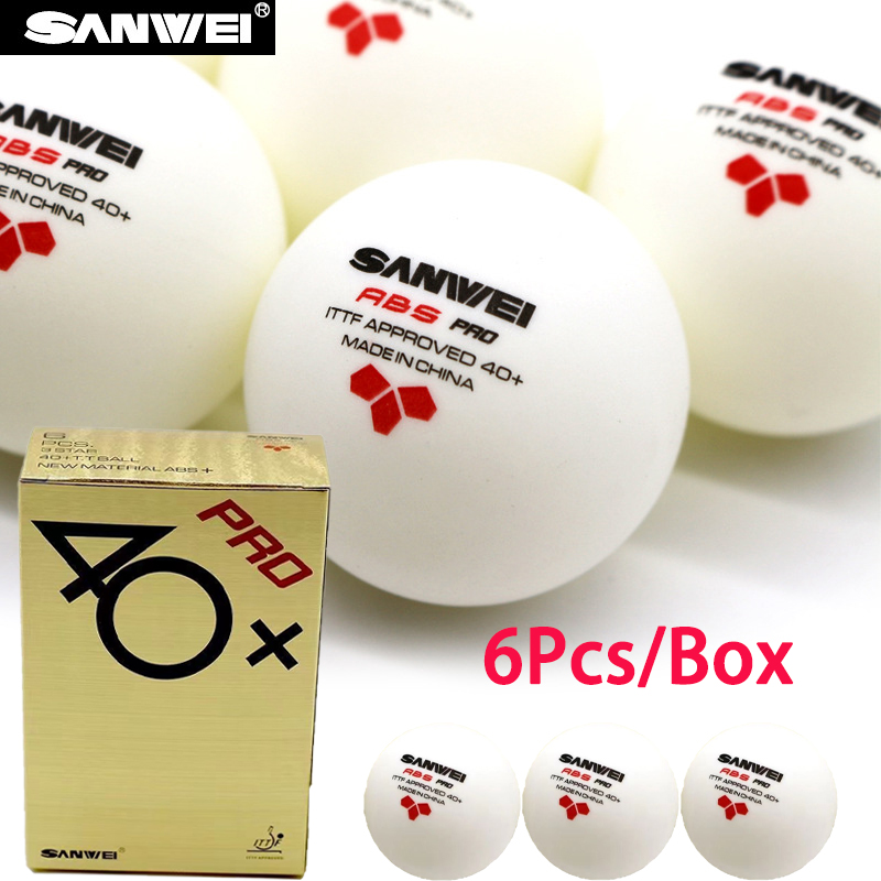 SANWEI ABS PRO 3-Star 40+ Tabl - Ping Pong Ball Set review and price