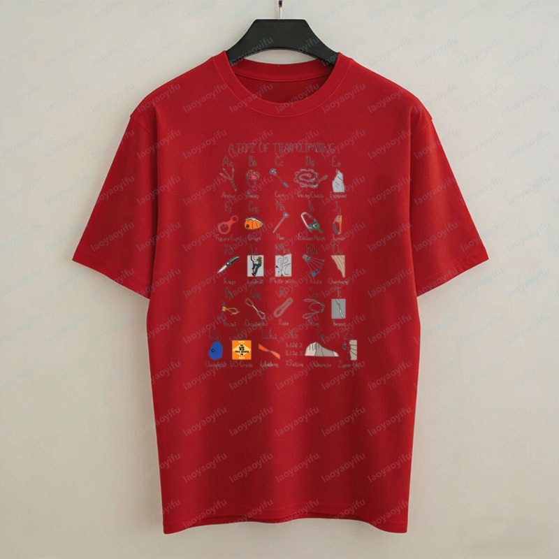 Climbing Gear Alphabet Men's T - Sports Equipment A To Z review and price