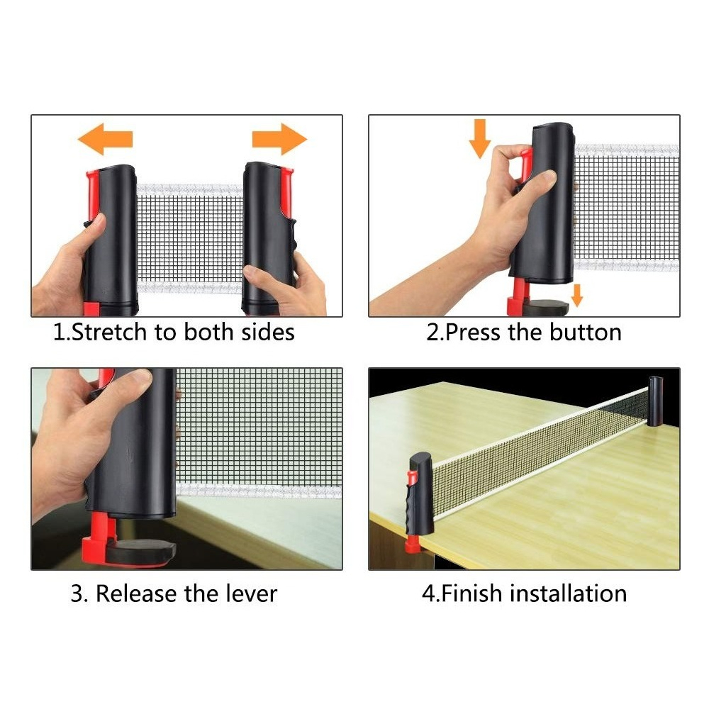 Table Tennis Net Ping Pong Rac - Ping Pong Ball Set review and price