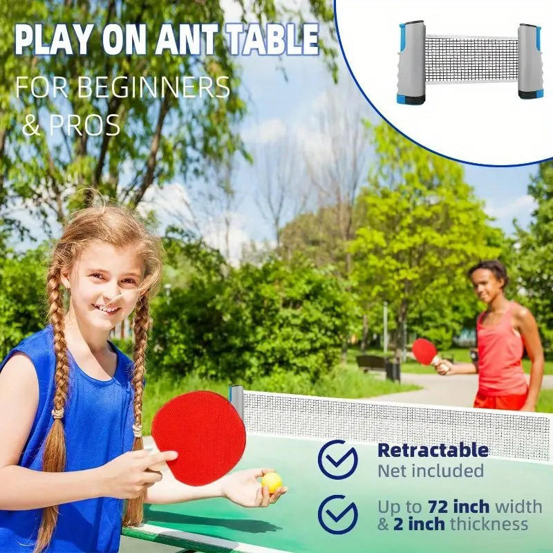 2025 Hot Table Tennis Net Anyw - Ping Pong Ball Set review and price