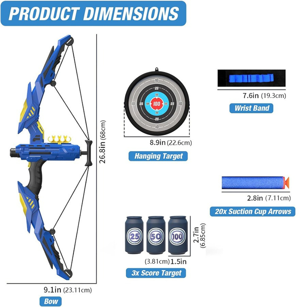 Soft Bow Archery Set Shooting  - Sports Equipment Archery review and price